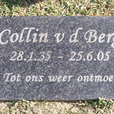 BERG Collin, v.d. 1935-2005