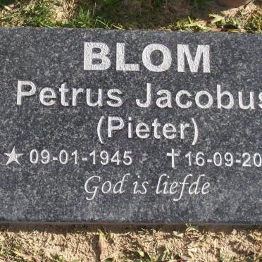 BLOM Petrus Jacobus 1945-2006