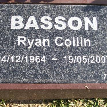 BASSON Ryan Collin 1964-2007