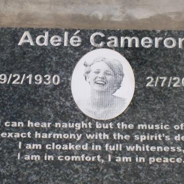 CAMERON Adele 1930-2007