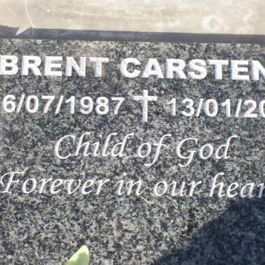 CARSTENS Brent 1987-2007