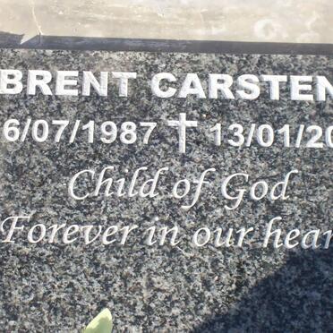 CARSTENS Brent 1987-2007