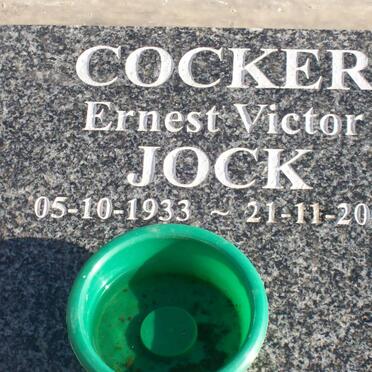 COCKER Ernest Victor 1933-2007