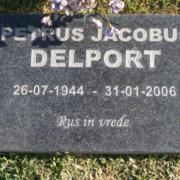 DELPORT Petrus Jacobus 1944-2006