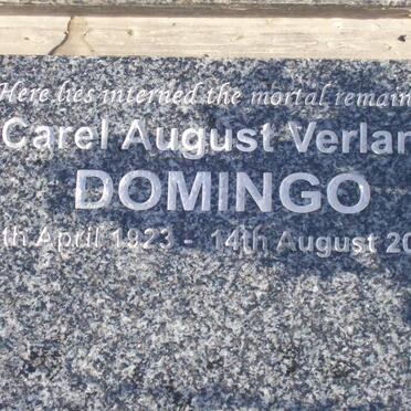 DOMINGO Carel August Verland 1923-2006