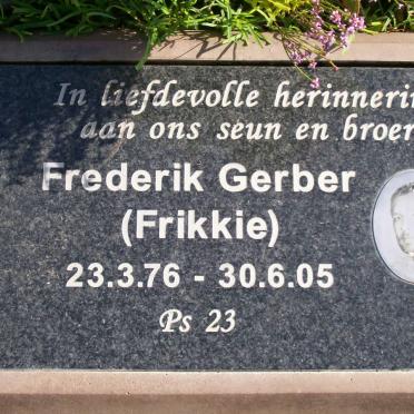 GERBER Frederik 1976-2005