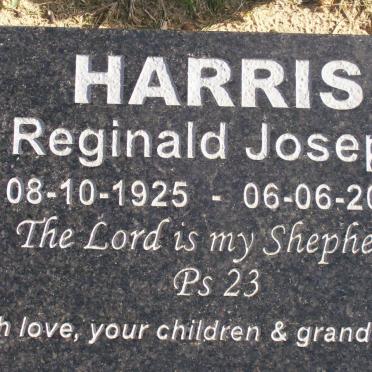 HARRIS Reginald Joseph 1925-2006