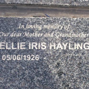 HAYLINGS Nellie Iris 1926-
