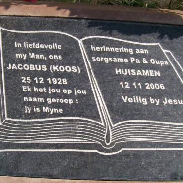 HUISAMEN Jacobus 1928-2006