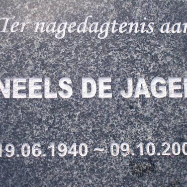 JAGER Neels, de 1940-2007