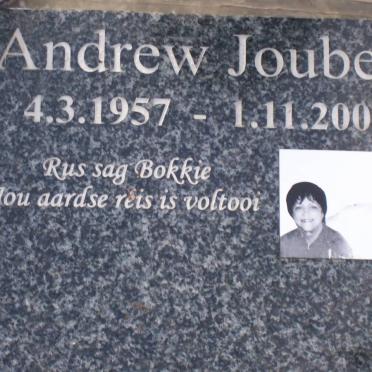 JOUBERT Andrew 1957-2006