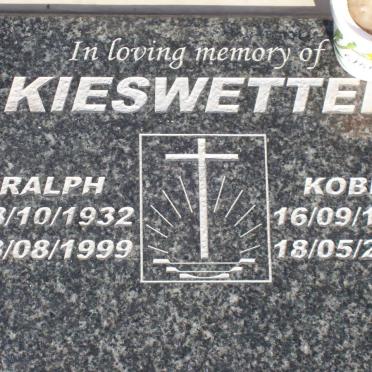 KIESWETTER Ralph 1932-1999 &amp; Kobie 1933-2007