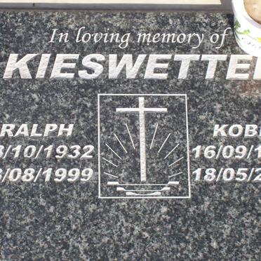KIESWETTER Ralph 1932-1999 &amp; Kobie 1933-2007