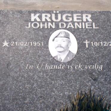 KRUGER John Daniel 1951-2007