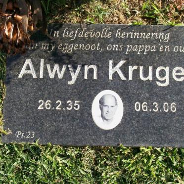 KRUGER Alwyn 1935-2006