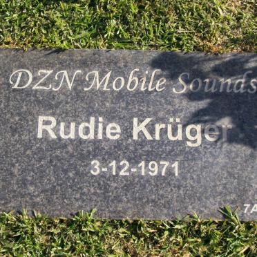 KRUGER Rudie -1971