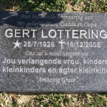 LOTTERING Gert 1928-2005