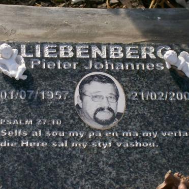 LIEBENBERG Pieter Johannes 1957-2007