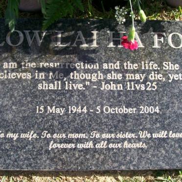 FOK Low Lai Ha 1928-2004