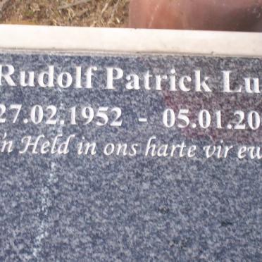 LUYT Rudolf Patrick 1952-2006