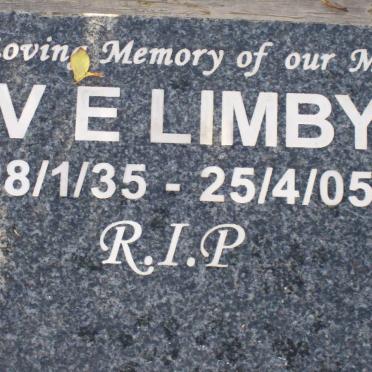 LIMBY V.E. 1935-2005