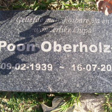 OBERHOLZER Poon 1939-2007