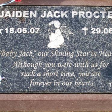 PROCTOR Jaiden Jack 2007-2007