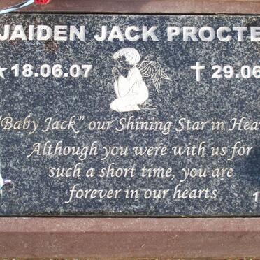 PROCTOR Jaiden Jack 2007-2007