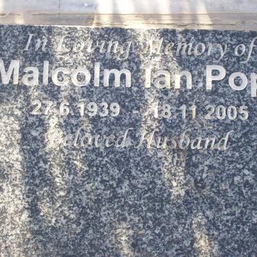 POPE Malcolm Ian 1939-2005