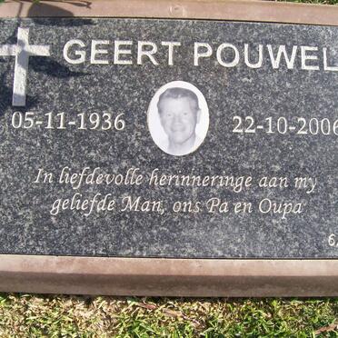 POUWELS Geert 1936-2006