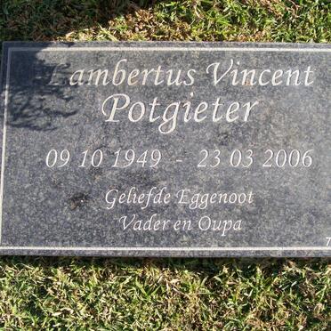 POTGIETER Lambertus Vincent 1949-2006