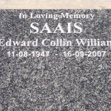 SAAIS Edward Collin William 1947-2007