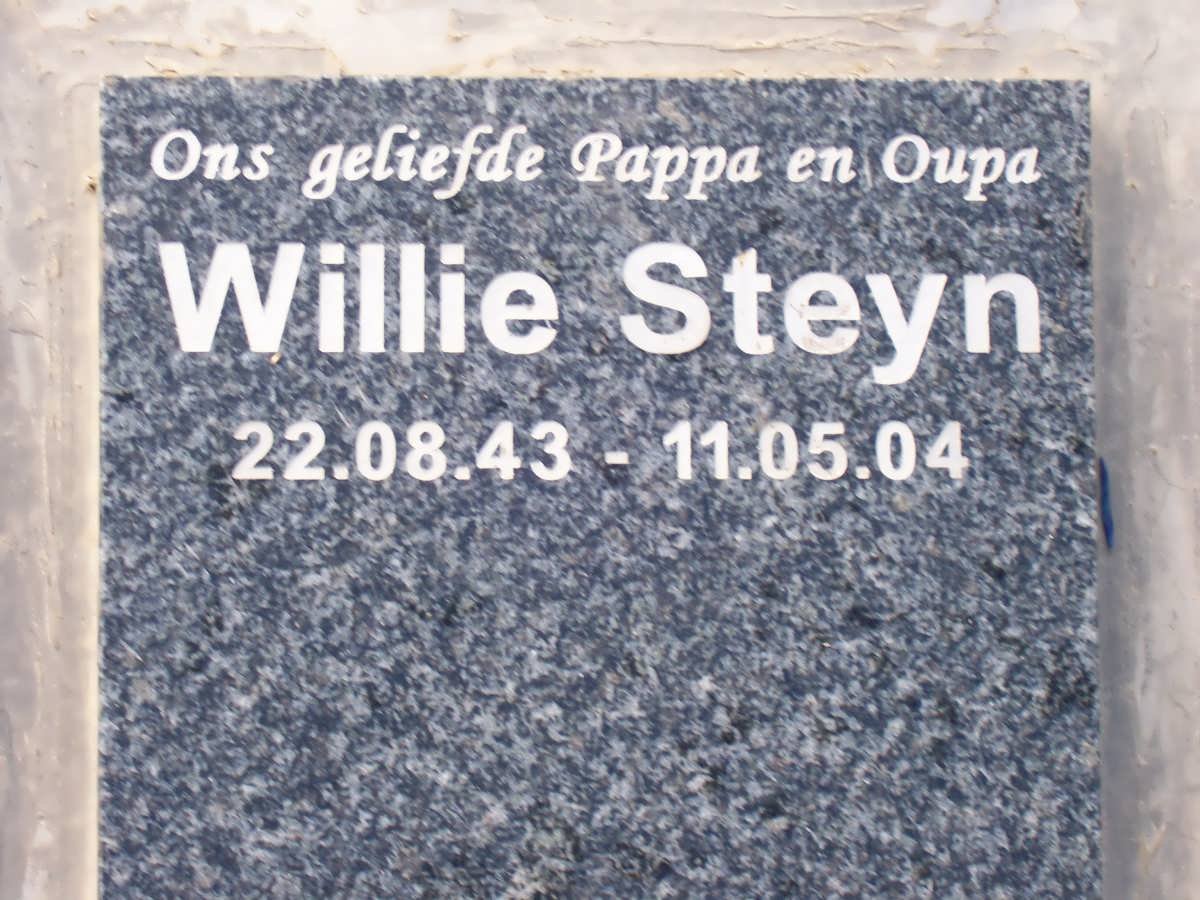 STEYN Willie 1943-2004