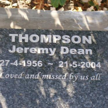 THOMPSON Jeremy Dean 1956-2004