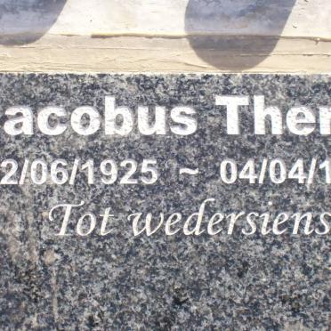 THERON Jacobus 1925-1994