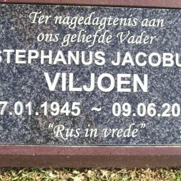 VILJOEN Stephanus Jacobus 1945-2007