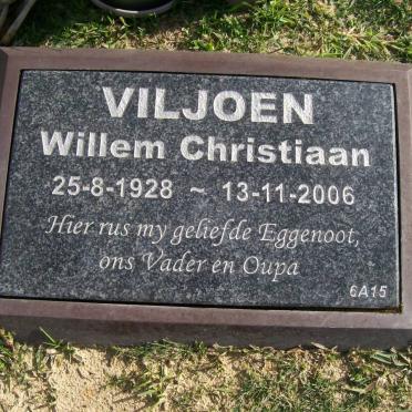 VILJOEN Willem Christiaan 1928-2006