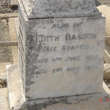 BASSON Edith nee STARKE 19??-19??