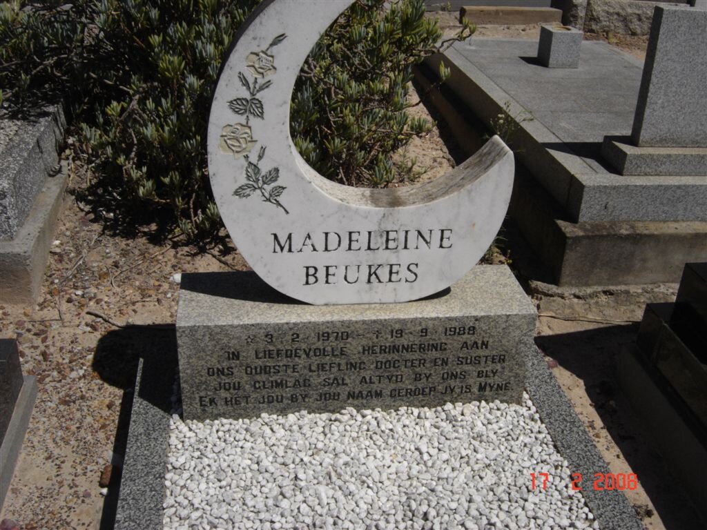 BEUKES Madeleine 1970-1988