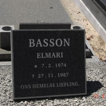 BASSON Elmari 1974-1987