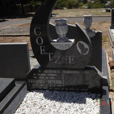 COETZEE Johannes Hendrik 1916-1990