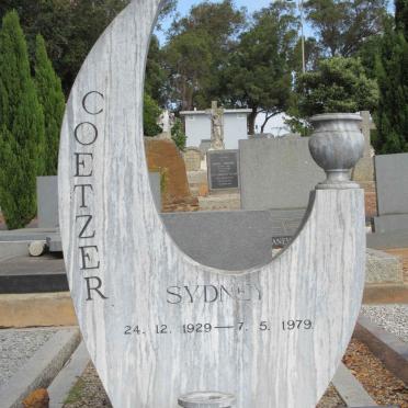 COETZER Sydney 1929-1979