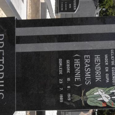 ERASMUS Hendrik 1919-1989