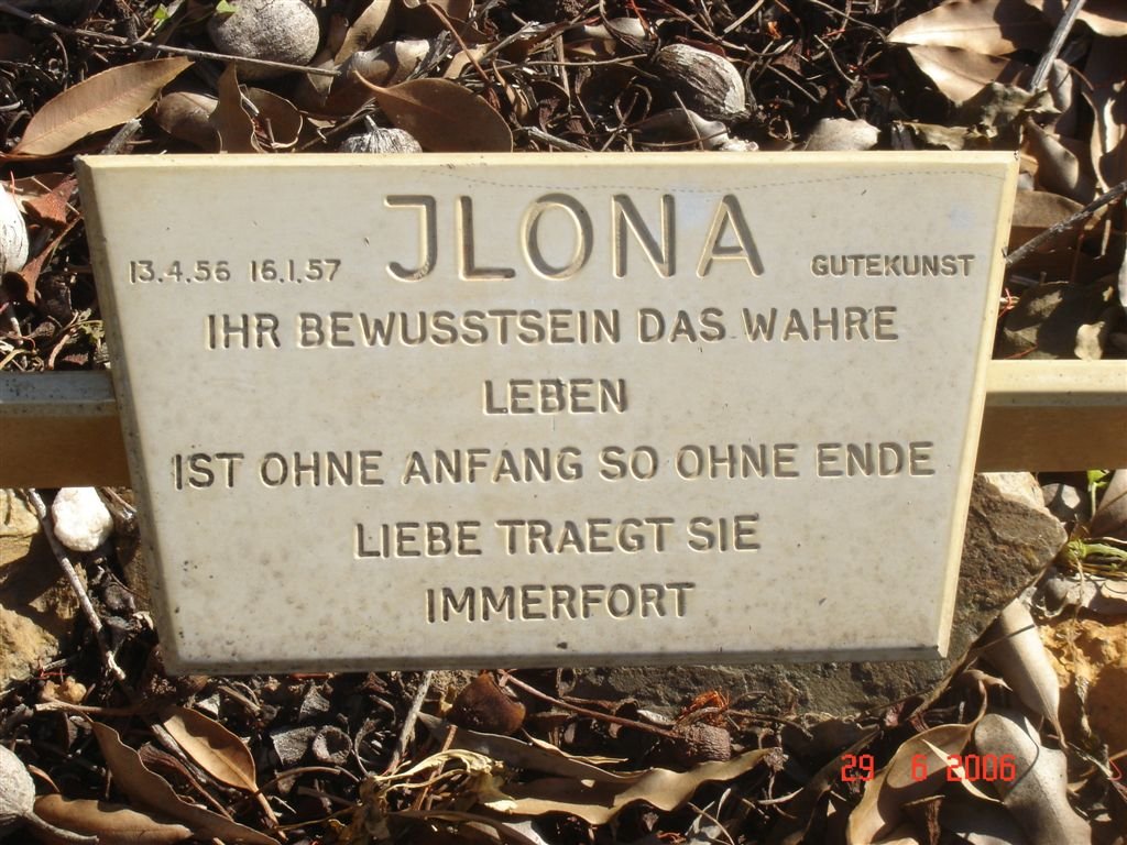 GUTEKUNST Jlona 1956-1957