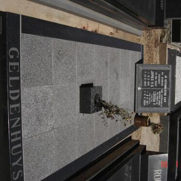 GELDENHUYS James H.G. 1910-1992 &amp; Louisa F. formerly LOETZ nee BOTES 1917-2004