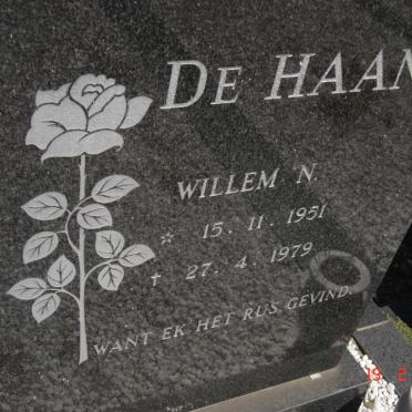 HAAN Willem N., de 1951-1979