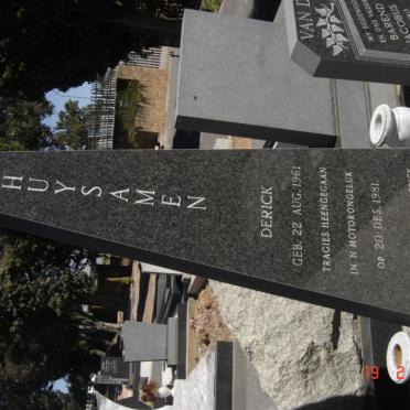HUYSAMEN Derick 1961-1981