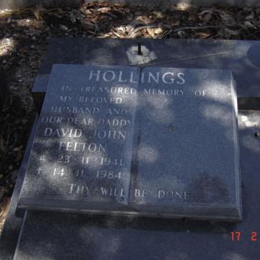 HOLLINGS David John Felton 1941-1984