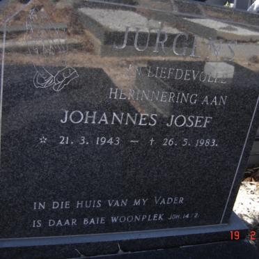 JURGENS Johannes Josef 1943-1983