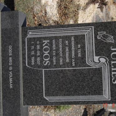JULIES Koos 1937-1995
